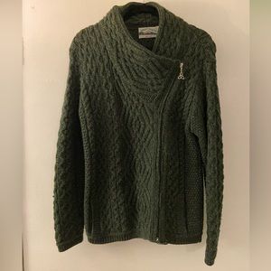 100% Aran Merino Wool Jacket (US M)
